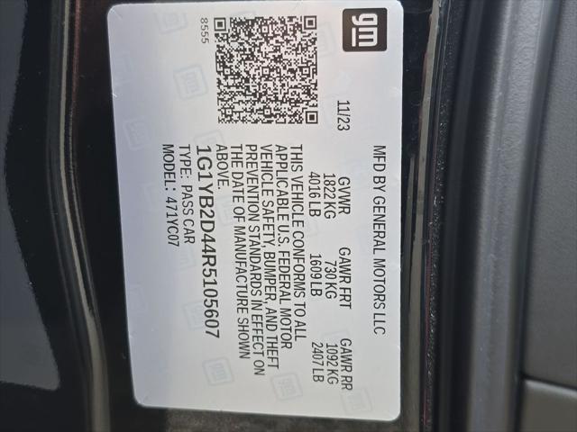 2024 Chevrolet Corvette Stingray RWD Coupe 2LT
