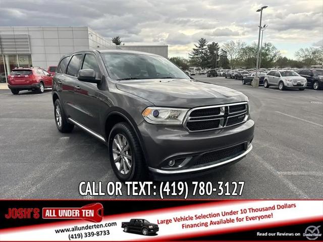 2017 Dodge Durango SXT AWD for sale near Lima, OH