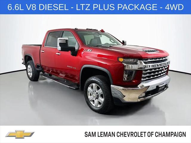 2021 Chevrolet Silverado 2500HD 4WD Crew Cab Standard Bed LTZ for sale in Champaign, IL