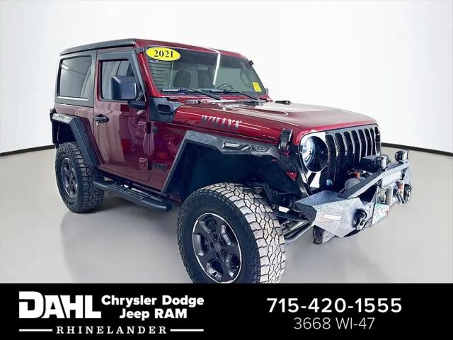 2021 Jeep Wrangler Willys 4x4 for sale in Rhinelander, WI