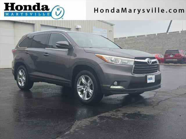 2014 Toyota Highlander Limited V6 for sale near Marysville, OH