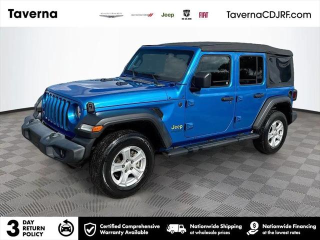 2022 Jeep Wrangler Unlimited Sport S 4x4 for sale in Plantation, FL