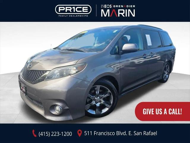 2012 Toyota Sienna SE 8 Passenger for sale in San Rafael, CA