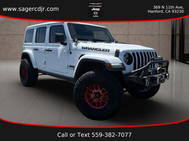 2020 Jeep Wrangler Sahara Altitude 4x4 for sale in Hanford, CA