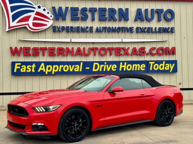 2016 Ford Mustang GT Premium for sale in Lubbock, TX