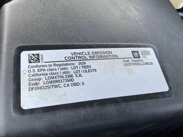 2020 Chevrolet Silverado 1500 4WD Crew Cab Short Bed LT Trail Boss