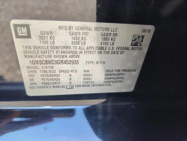 2016 Chevrolet Tahoe LT
