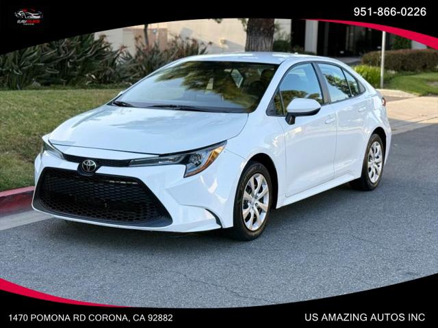 2020 Toyota Corolla LE for sale in Corona, CA