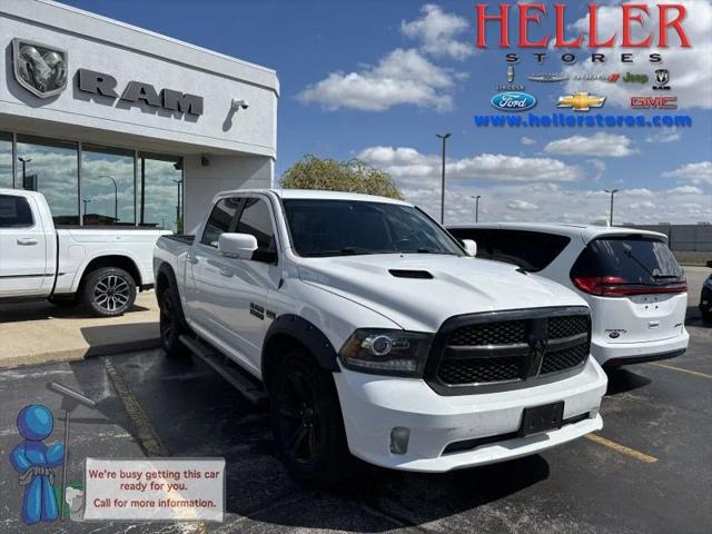 2017 Ram 1500 Night Crew Cab 4x4 5'7" Box for sale in Pontiac, IL
