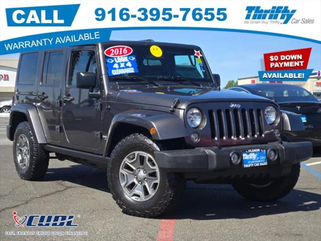 2016 Jeep Wrangler Unlimited Rubicon for sale in Sacramento, CA