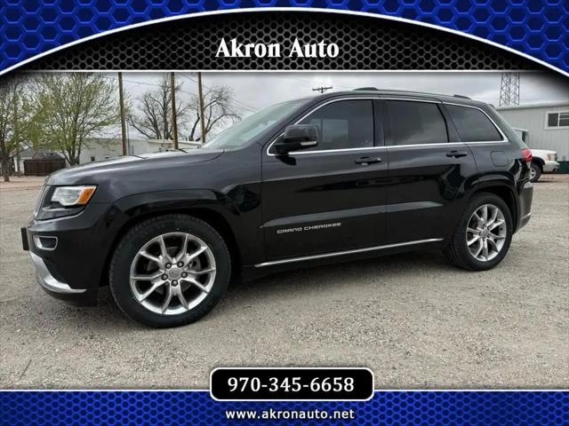 2016 Jeep Grand Cherokee Summit for sale in Akron, CO