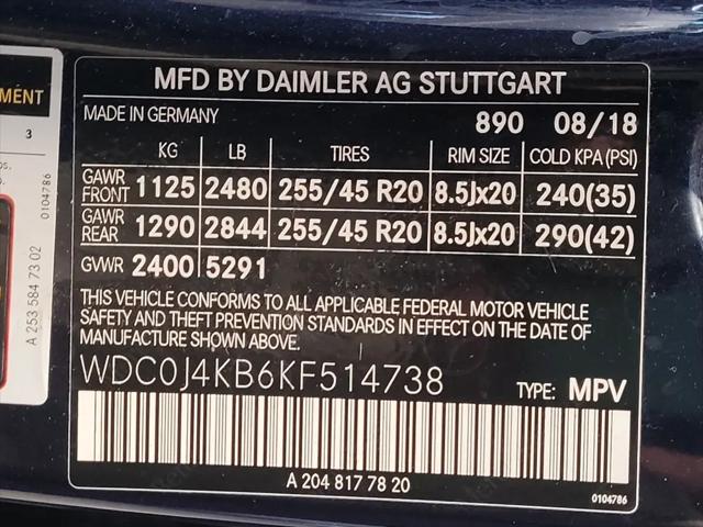 2019 Mercedes-Benz GLC 4MATIC