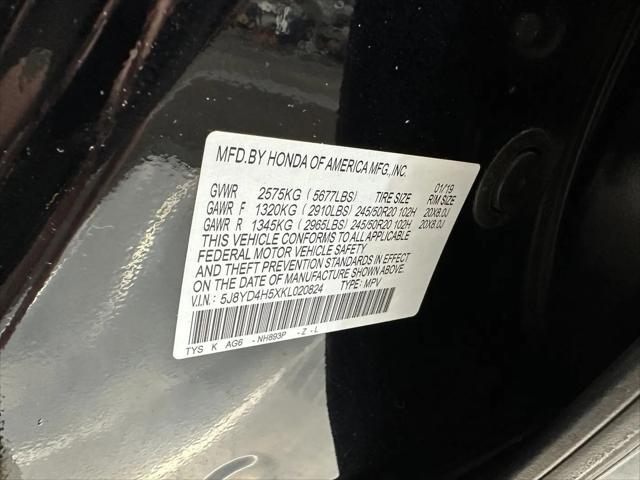 2019 Acura MDX Tech Pkg
