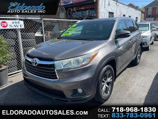 2016 Toyota Highlander XLE V6 for sale in Brooklyn, NY