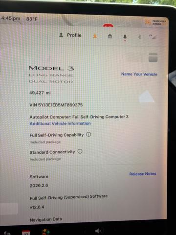 2021 Tesla Model 3 Long Range Dual Motor All-Wheel Drive