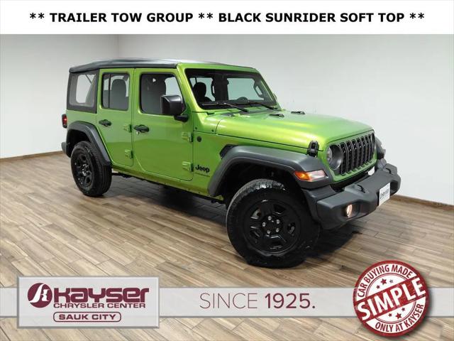 2025 Jeep Wrangler 4-Door Sport 4x4 for sale in Sauk City, WI