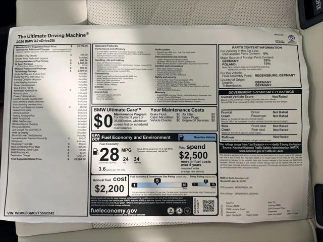 2026 BMW X2 xDrive28i