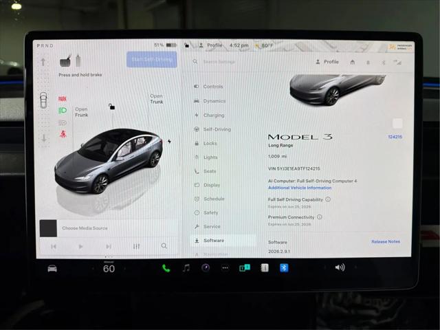 2026 Tesla Model 3 Premium Rear-Wheel Drive