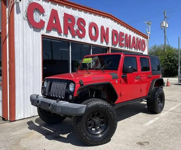 2015 Jeep Wrangler Unlimited Willys Wheeler for sale in Pasadena, TX