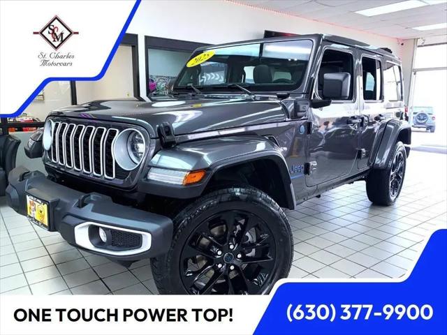2025 Jeep Wrangler 4xe Sahara 4xe for sale in St Charles, IL