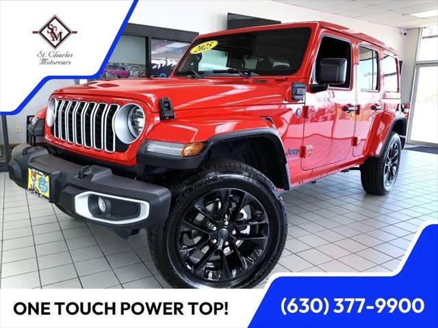 2025 Jeep Wrangler 4xe Sahara 4xe for sale in St Charles, IL