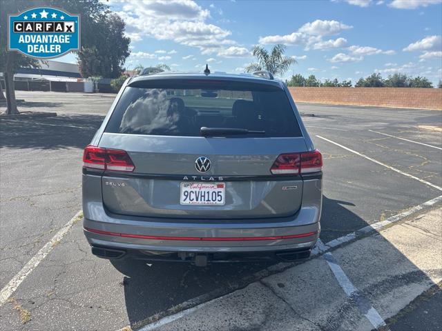 2022 Volkswagen Atlas 3.6L V6 SEL R-Line Black