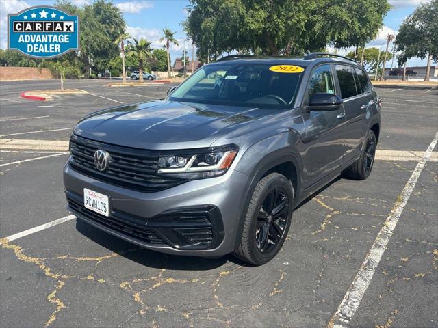 2022 Volkswagen Atlas 3.6L V6 SEL R-Line Black