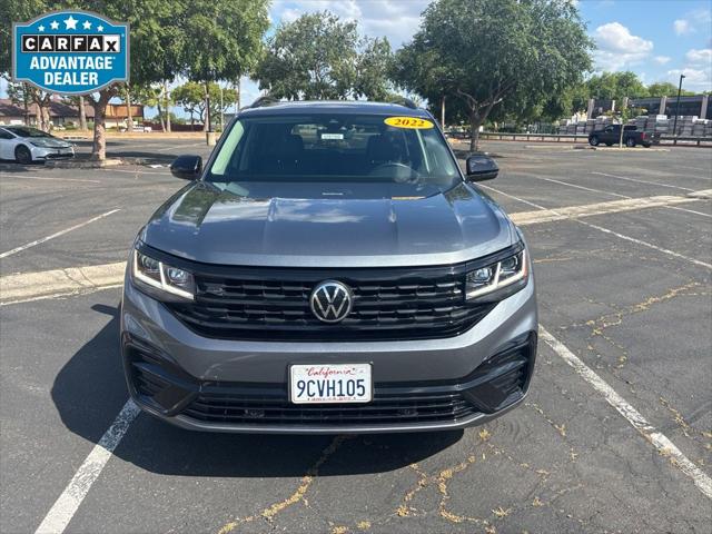 2022 Volkswagen Atlas 3.6L V6 SEL R-Line Black