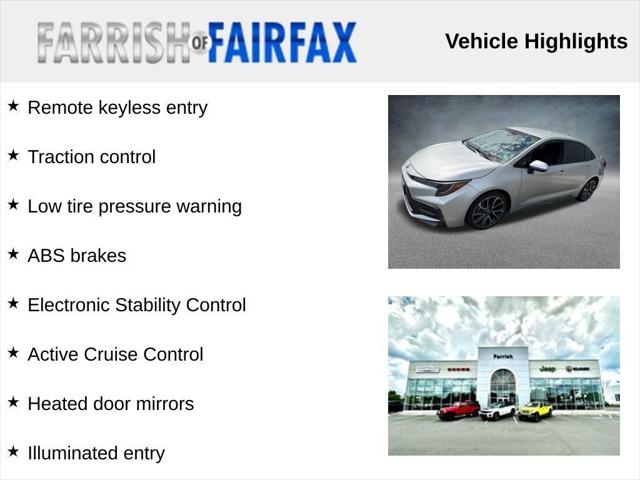 2022 Toyota Corolla SE