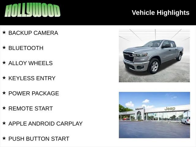 2025 Ram 1500 Big Horn Crew Cab 4x4 5'7" Box