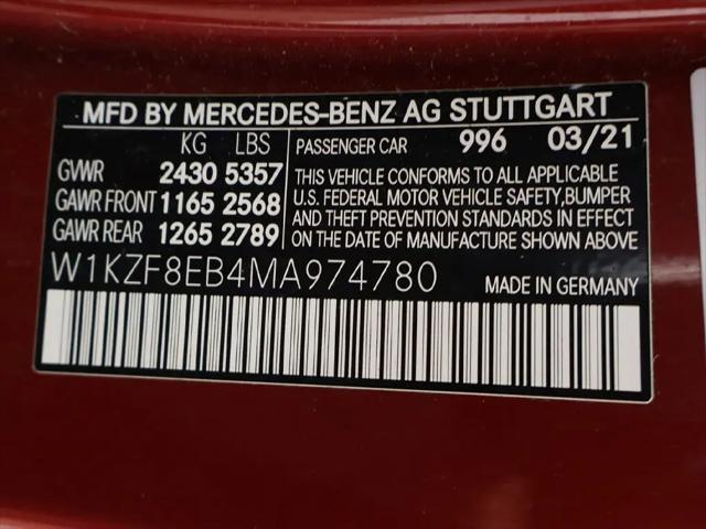2021 Mercedes-Benz E 350 4MATIC