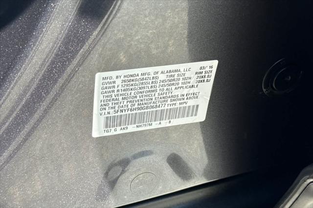 2016 Honda Pilot Touring