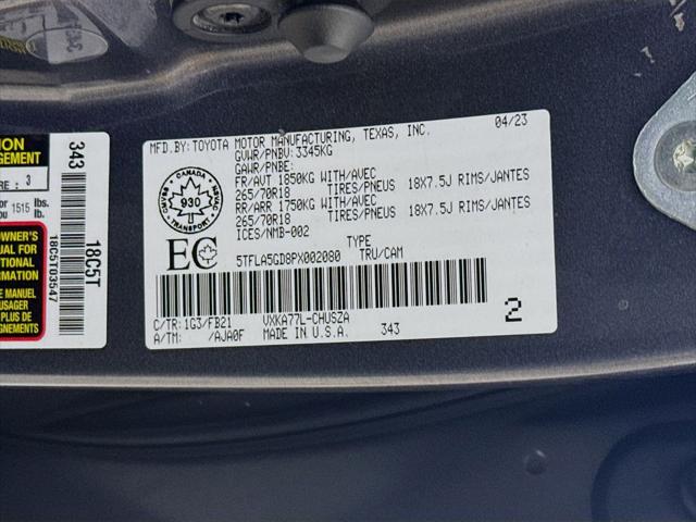 2023 Toyota Tundra SR5