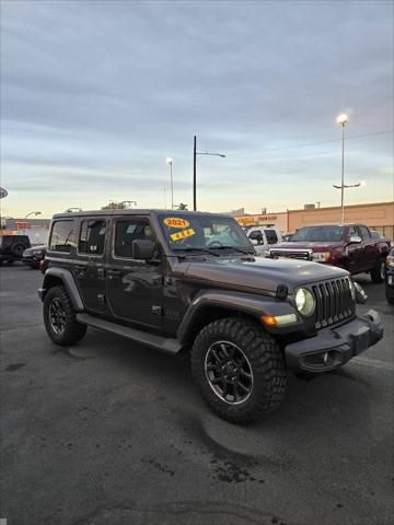 2021 Jeep Wrangler Unlimited Sahara 80th Anniversary Edition