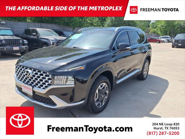 2021 Hyundai Santa Fe Hybrid Blue for sale in Hurst, TX