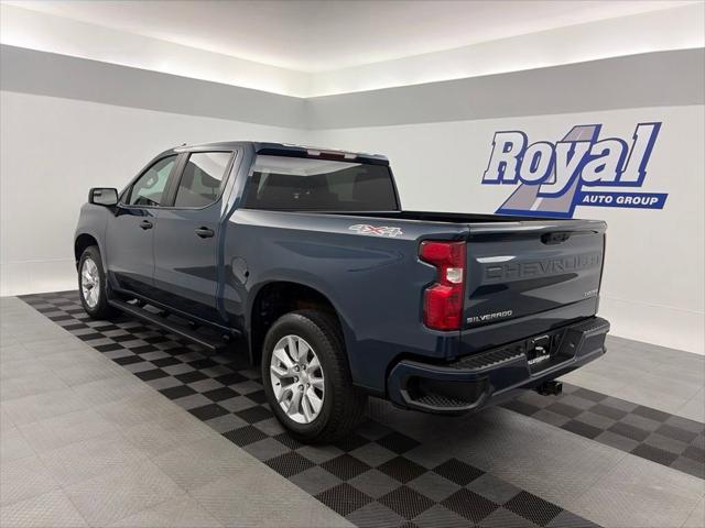 Used 2022 Chevrolet Silverado 1500 4WD Crew Cab Short Bed Custom For Sale in Cortland, NY