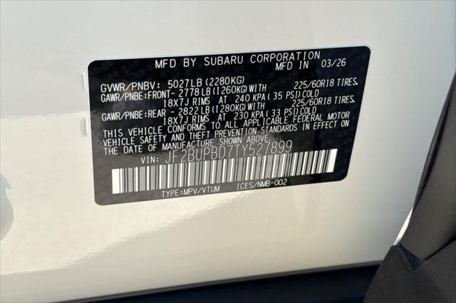 2026 Subaru Outback Premium