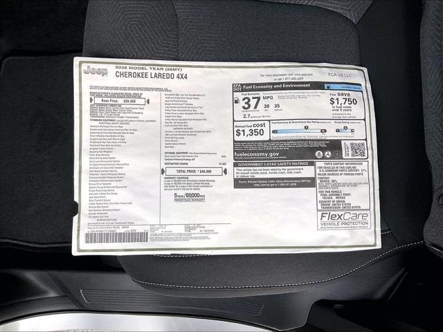 2026 Jeep Cherokee Laredo 4x4