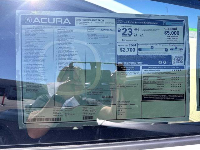 2026 Acura RDX Technology