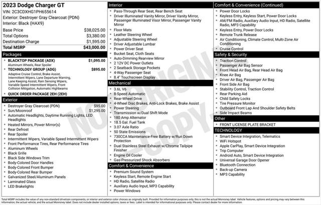 2023 Dodge Charger GT