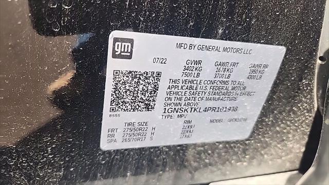 2023 Chevrolet Tahoe 4WD High Country