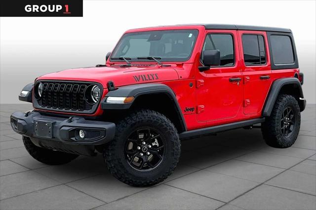 2025 Jeep Wrangler 4-Door Willys 4x4 for sale in Oklahoma City, OK