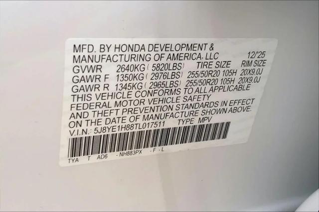 2026 Acura MDX Advance Package