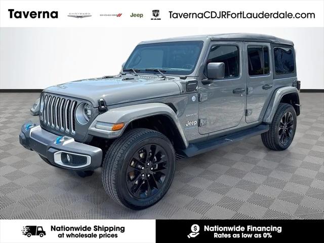 2023 Jeep Wrangler 4xe Sahara 4x4 for sale in Pompano Beach, FL