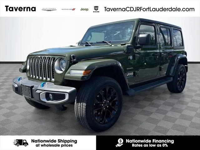 2023 Jeep Wrangler 4xe Sahara 4x4 for sale in Pompano Beach, FL