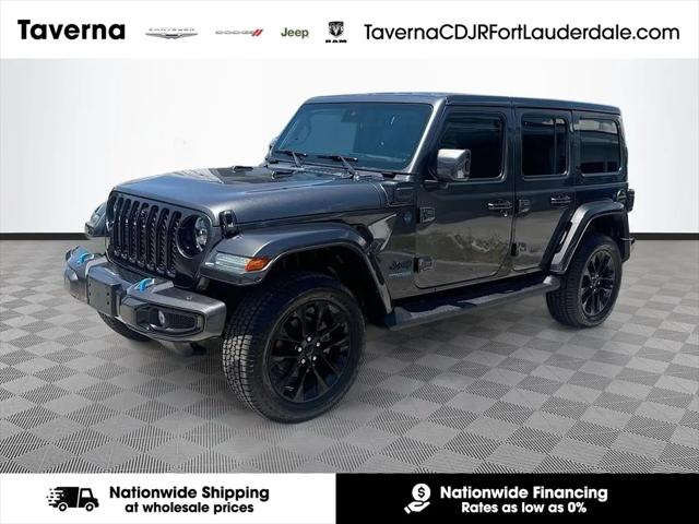 2021 Jeep Wrangler 4xe Unlimited High Altitude 4x4 for sale in Pompano Beach, FL