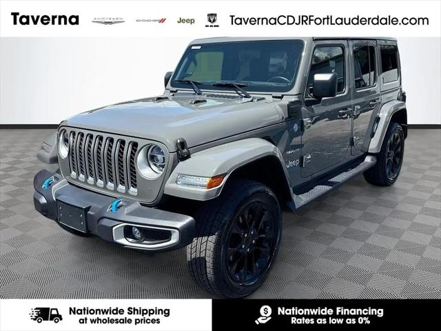 2022 Jeep Wrangler 4xe Unlimited Sahara 4x4 for sale in Pompano Beach, FL