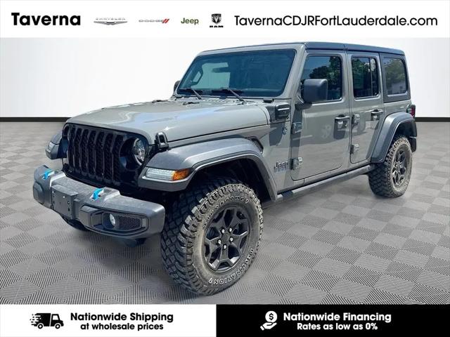 2023 Jeep Wrangler 4xe 4x4 for sale in Pompano Beach, FL