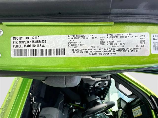 2025 Jeep Wrangler 2-Door Sport S 4x4