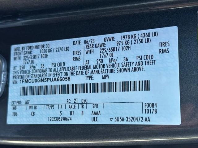 2023 Ford Escape Active